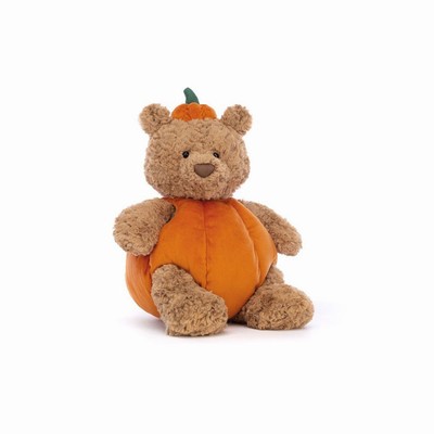 Jellycat Bartholomew Pumpkin Oso | MRYQ-41205